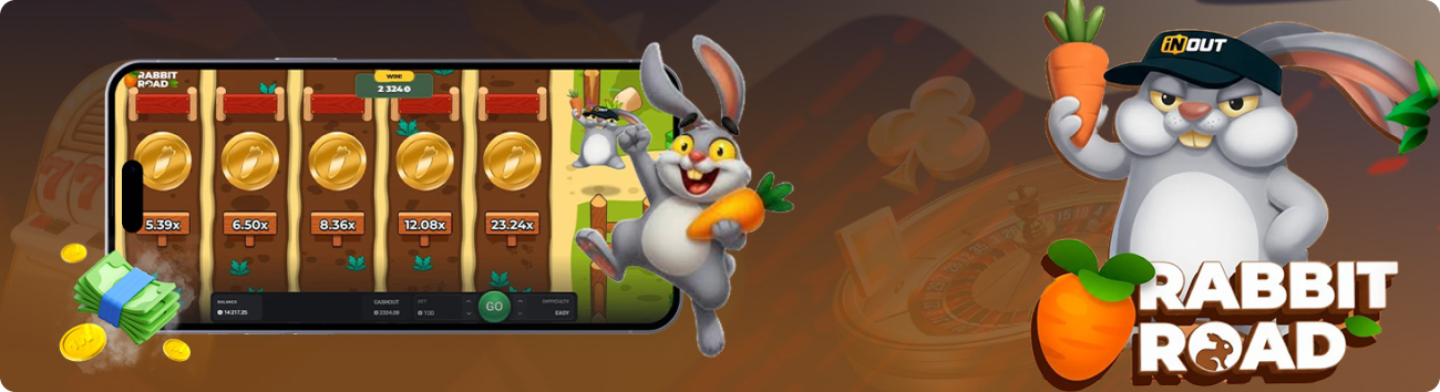 Rabbit Road mobile app banner